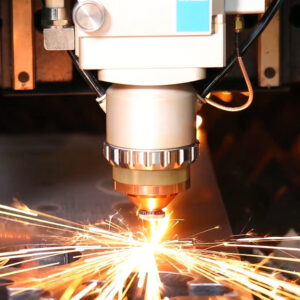 High Power Fiber Laser Cutting Machine small