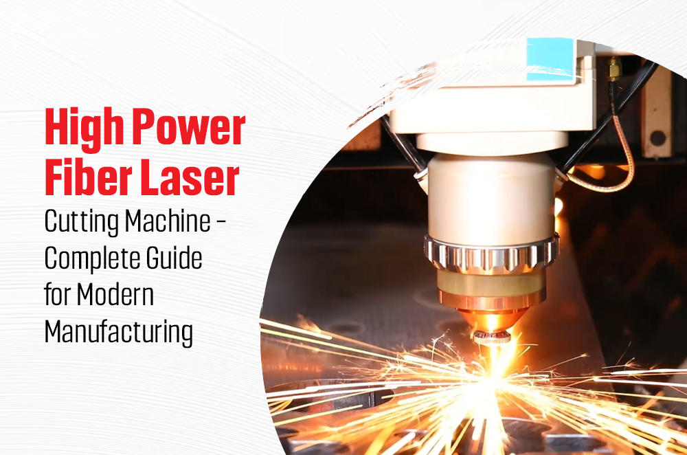 High Power Fiber Laser Cutting Machine
