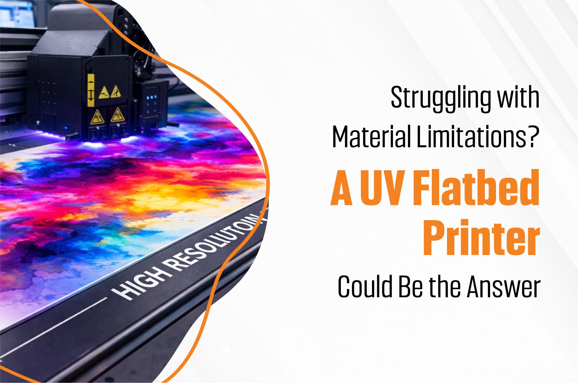 UV Flatbed Printer