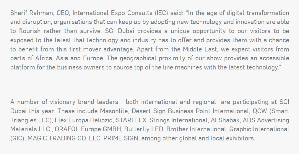 SGI Dubai
